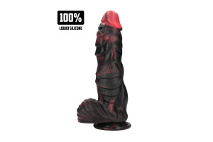 Fiction Cocks - Infernal Demon - Fantasi Dildo - Rød og Sort