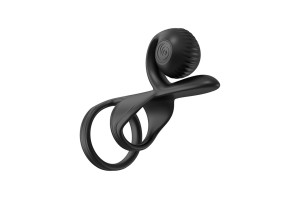 SVibe - JOVI - Parvibrator med Penisring og Fjernkontroll - Sort
