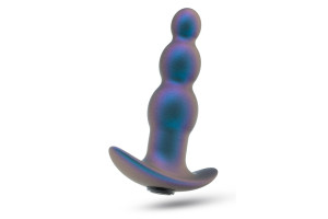 Bluch - Anal kuler med vibrasjon - Expedition Plug - Blå/lilla 