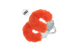 Ouch! Heavy-duty - Fluffy håndjern - Oransje