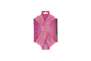Ouch! Bondagetau - 10 meter - 6mm - Rosa