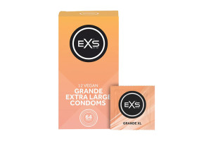 EXS - Grande Kondom Størrelse 64 - 12 stk