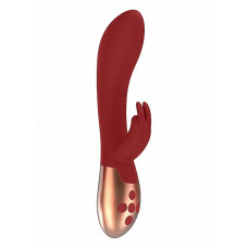 Elegance - Opulent - Varmende Rabbitvibrator - Rød