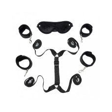 Rimba - Bondage Sett til Seng - Under Madrassen - Sort
