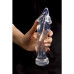 Dinoo - Liaoxiornis - Fantasi Dildo med tre hoder - Transparent