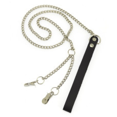 Rimba - Kjønnsleppe/Brystklyper med bånd 