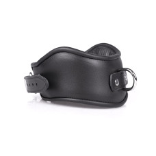 Kiotos - Bredt og kraftig collar Luxe sort 