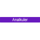 Analkuler Analkuler