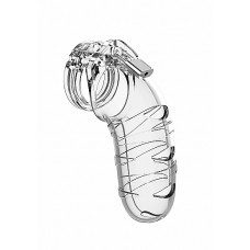 Man Cage - Model 5 - Kuklås 5,5" Transparent
