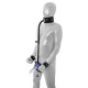 Penis- og balleklemme med cuffs og collar 