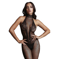 Le Desir - Frekk Catsuit av Blonder og Netting One size