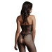 Le Desir - Frekk Catsuit av Blonder og Netting One size