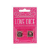 Love Dice - Erotiske Terninger - Rosegull Love Dice - Erotiske Terninger - Rosegull
