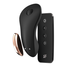 Satisfyer Little Secret - Trusevibrator med APP og Fjernkontroll - Sort