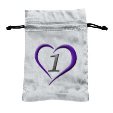 Erotisk - Liten Oppbevaringspose til Leketøy - 15x10 cm - Sølv