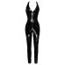 Black Level - Lakk Jumpsuit - Sort 