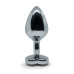 BQS - Buttplug med Hjertekrystall - Rosa - Medium BQS - Buttplug med Hjertekrystall - Rosa - Medium