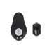 Ouch! Electro - Vibrerende Buttplug med Elektrostimulering - Sort