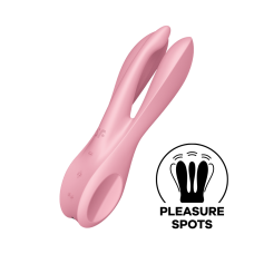 Satisfyer - Threesome 1 - Multi Vibrator - Rosa