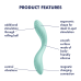 Satisfyer - Rrrolling Pleasure - G-punkt Vibrator med Bevegelse - Mint