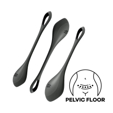 Satisfyer - Yoni Power 2 - Vaginakule Sett - Sort