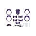 The Vice Micro - Chastity Set - Kuklås sett - Transparent