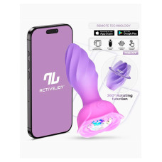 IY - Moxy - Appstyrt Buttplug med 360° Rotasjon - Lilla IY - Moxy - Appstyrt Buttplug med 360° Rotasjon - Lilla
