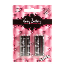 Sexy Battery - Alkaline 4 stk - AAA batterier