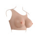 GENDER X - Breast Plate D-Cup - Bryst Protese - Lys hudfarge