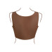 GENDER X - Breast Plate E-Cup - Bryst protese - Mørk hudfarge
