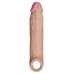SHAFT - Vibrerende Penissleeve - 16,5 cm - Lys hudfarge