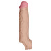 SHAFT - Vibrerende Penissleeve - 16,5 cm - Lys hudfarge