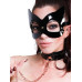 Kinky Diva - High Gloss Cat Mask - Sort Kinky Diva - High Gloss Cat Mask - Sort