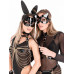 Kinky Diva - High Gloss Cat Mask - Sort Kinky Diva - High Gloss Cat Mask - Sort