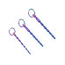 BQS - Penispluggsett 3 pk - Regnbue BQS - Penispluggsett 3 pk - Regnbue