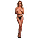 Le Desir - Stormasket Fishnet Pantyhose - One Size - S til XL