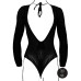 Le Désir – Leopardmønstret body med åpent skritt - One size Le Désir – Leopardmønstret body med åpent skritt - One size