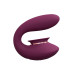 Twitch 3 - Sugevibrator med G-punkt vibrator - Burgunder