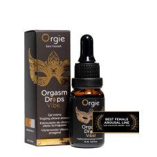 Orgie - Orgasm Drops Vibe! – Klitorisstimulerende Dråper - Styrke 6 Orgie - Orgasm Drops Vibe! – Klitorisstimulerende Dråper - Styrke 6