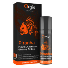Orgie - Piranha - Ereksjonsforsterkende krem – Styrke 9 Orgie - Piranha - Ereksjonsforsterkende krem – Styrke 9
