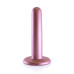 OUCH! - Smooth Silicone - Enkel dildo med sugekopp - Rosa