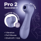 Satisfyer - Pro 2 Generation 3 med APP - Ny generasjon Trykkbølgevibrator Satisfyer - Pro 2 Generation 3 med APP - Ny generasjon Trykkbølgevibrator