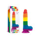 Love Toy - Prider - Pride Dildo med Pung og Sugekopp Love Toy - Prider - Pride Dildo med Pung og Sugekopp