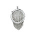 Chainmail Chastity Cage - Kyskhetsbur med ringbrynje design - Medium
