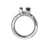 Chainmail Chastity Cage - Kyskhetsbur med ringbrynje design - Small