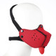 Neoprene Puppy Muzzle - Neoprene munnkurv med tunge - Rød Neoprene Puppy Muzzle - Neoprene munnkurv med tunge - Rød