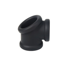 KSB - Cock and Ballstretcher - Penisring og Ballestrekker - Sort