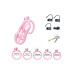 Rimba P-Cage PC02 - Kyskhetsbur - Large - Rosa Rimba P-Cage PC02 - Kyskhetsbur - Large - Rosa