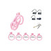 Rimba P-Cage PC02 - Kyskhetsbur - Medium - Rosa