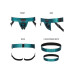 Strap-on-me - Leatherette Harness - Curious - Grønn Strap-on-me - Leatherette Harness - Curious - Grønn